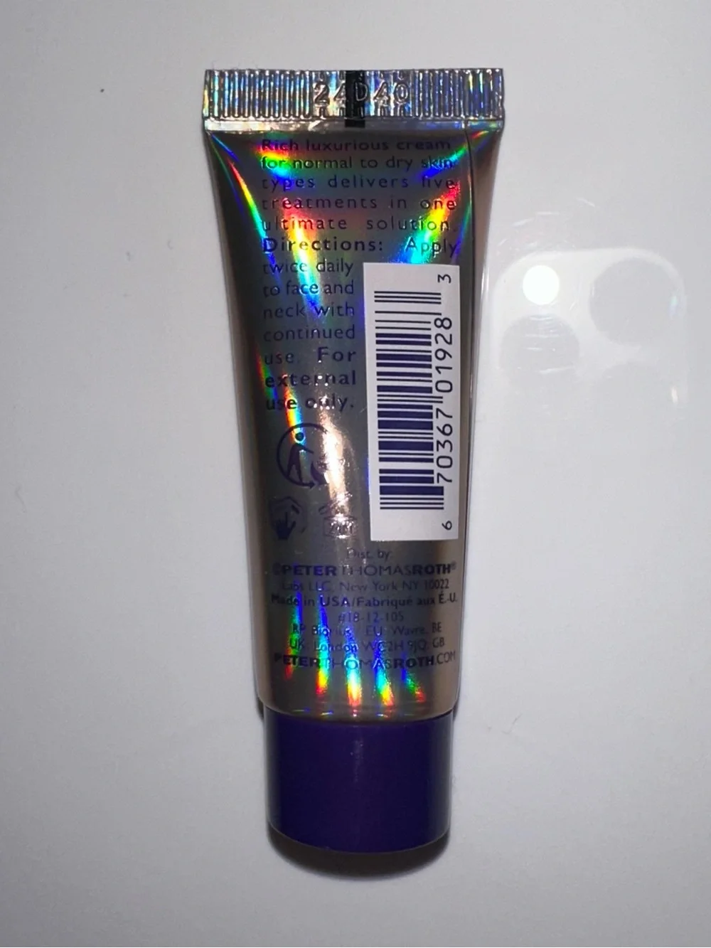 Peter Thomas Roth ultimate 5 solution Moisturizer NWT